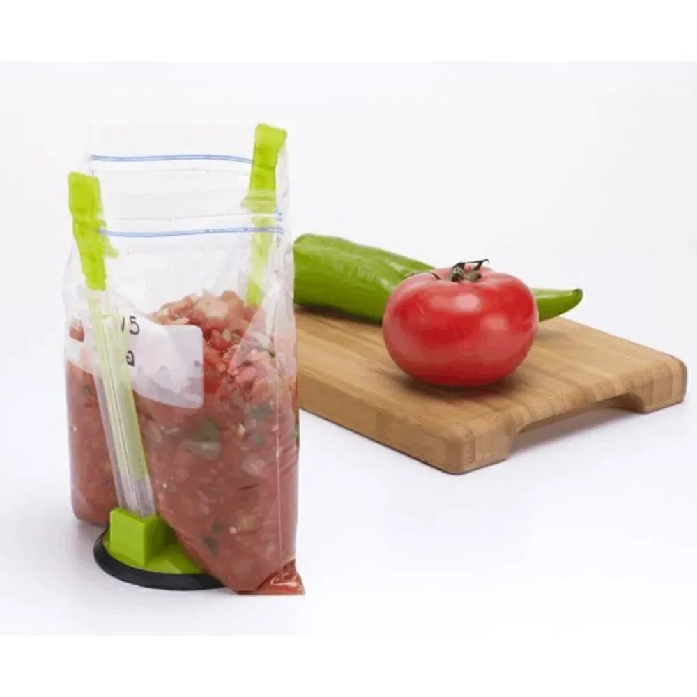 Hands Free Plastic Bag Rack Holder